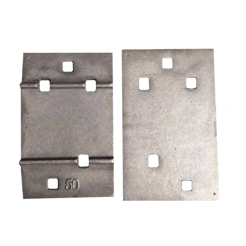 IJzeren Cast Rail Tie Base Plate